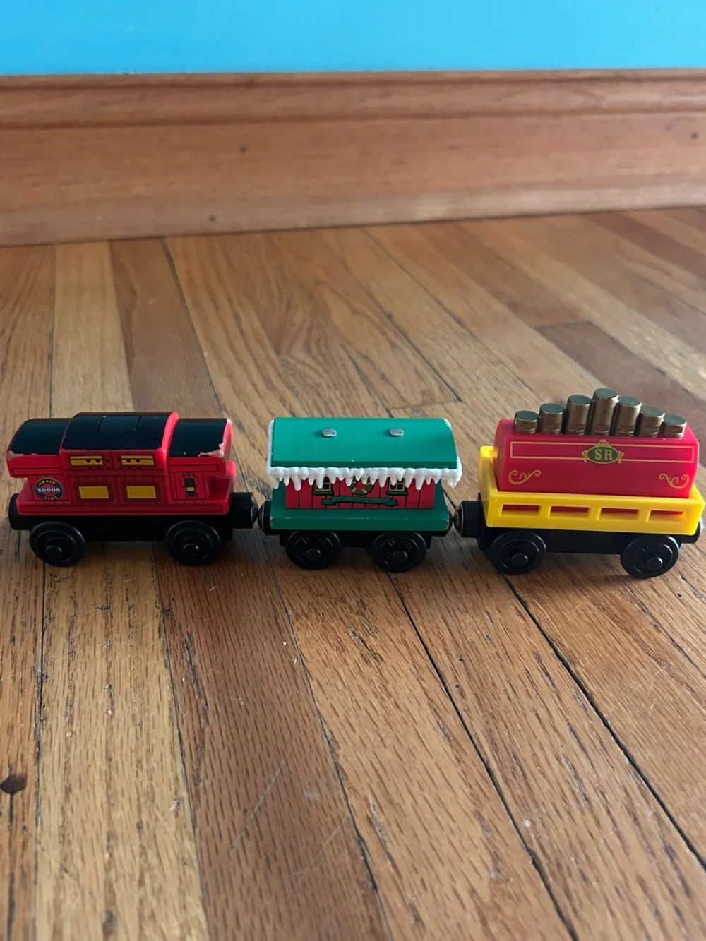 Thomas and Friends Musical Caboose, Winter Caboose, and Musical Cargo Car